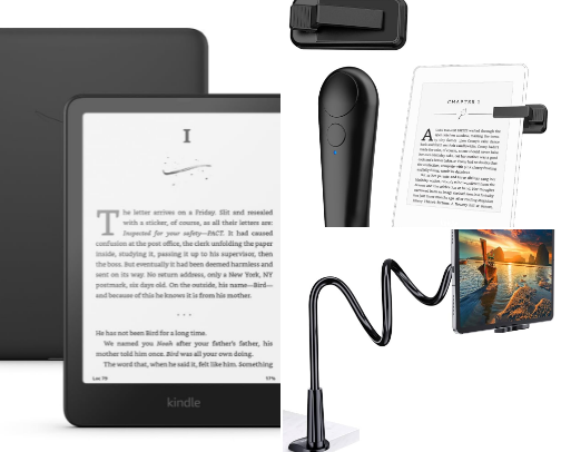 Book Lover Necessities cover photo collage