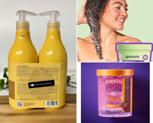 My curl routine!! cover photo collage