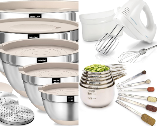 Baking at Home — Sweet Moments from Your Kitchen cover photo collage