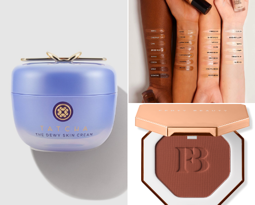 My favorite beauty products cover photo collage