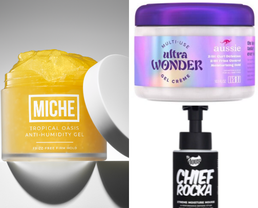 Strong Hold Styling Gels and Creams for Type 4 Natural Hair cover photo collage
