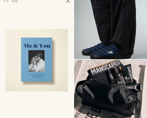 Gifts for your boyfriend👩‍❤️‍👨 cover photo collage