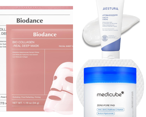 K-Beauty Skincare Staples cover photo collage