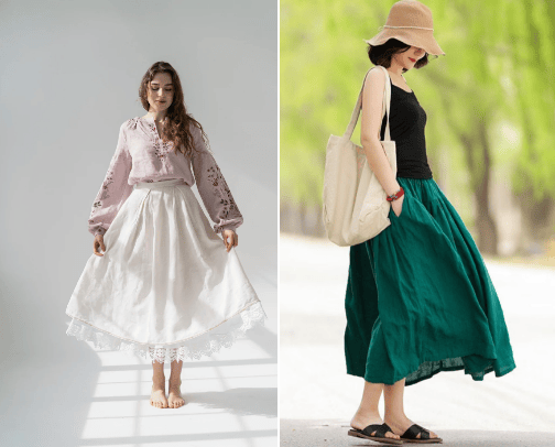 Magic Skirt that Makes You Look Attractive cover photo collage
