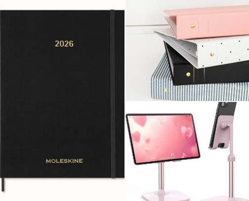 Organization Essentials 💌 cover photo collage