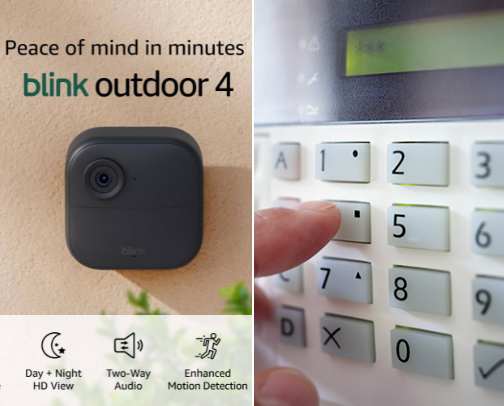 Home security cover photo collage