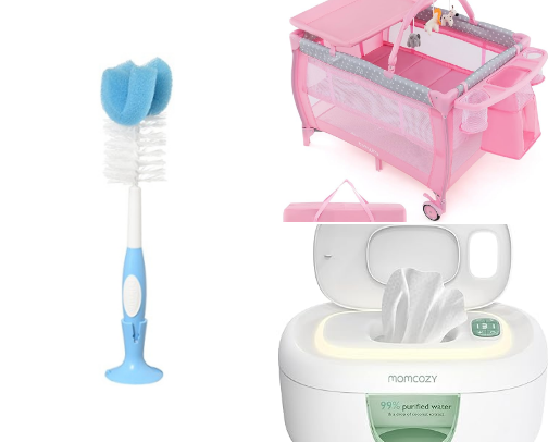 My favorite items after having a newborn! cover photo collage