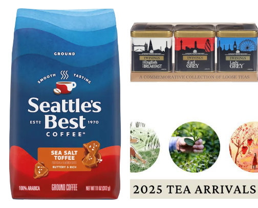 Let’s Talk Coffee and Tea~ cover photo collage