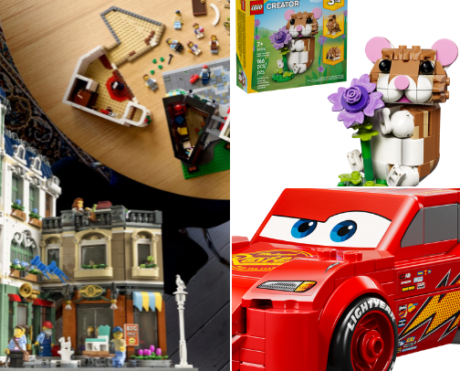 Lego sets cover photo collage