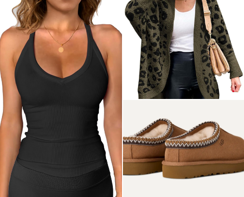 Clothing and shoes cover photo collage