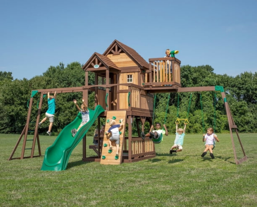 Backyard Playsets & Swing Sets: 18 Bestsellers for Big Backyard Fun 🛝 cover photo collage