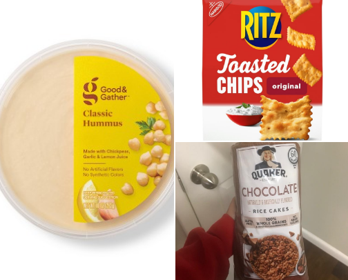 Favorite snacks 🍿 cover photo collage