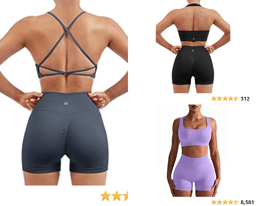Favorite + Cute Workout Items cover photo collage