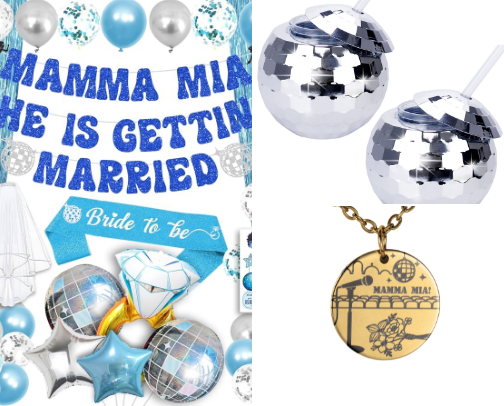 The Ultimate Mamma Mia Bachelorette cover photo collage