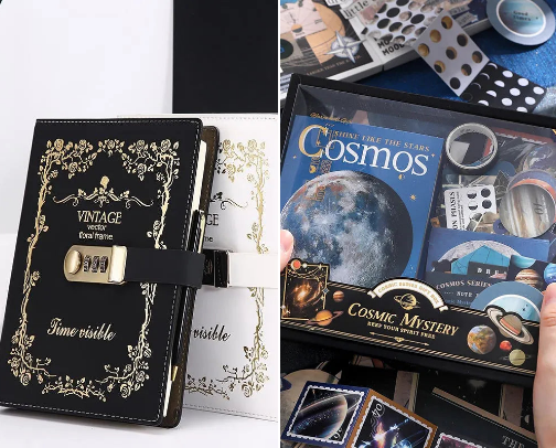 Journals & Notebooks cover photo collage