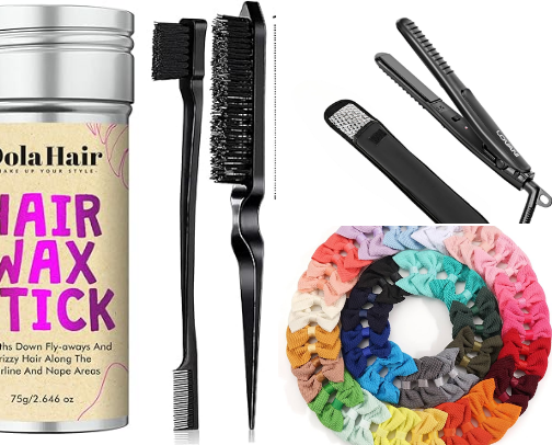 All the Hair Things! cover photo collage