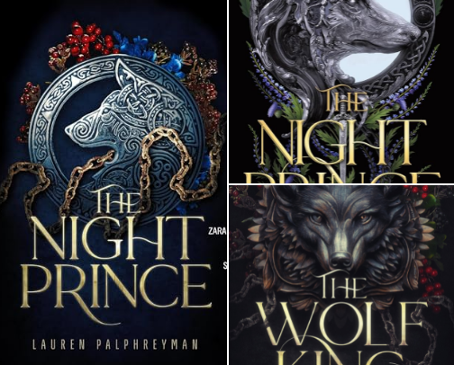 PDF Free - The Night Prince: The Wolf King, Book 2 dark romantasy picks cover photo collage