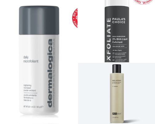 Must Have Exfoliant’s for even complexion! cover photo collage