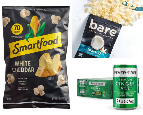 healthy go-to snacks cover photo collage