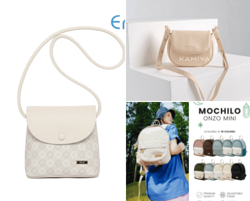 Tas minimalis dan aesthetic cover photo collage