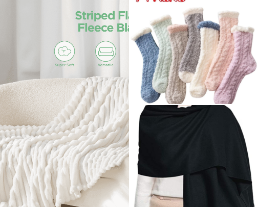 Best Comfort Gifts for Women Fighting Cancer. cover photo collage
