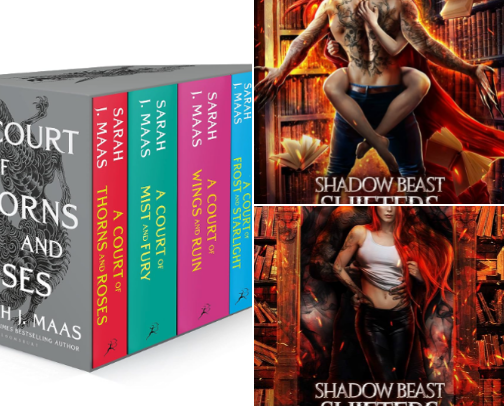 SPICY 🌶️ BOOK RECS 🔥 cover photo collage