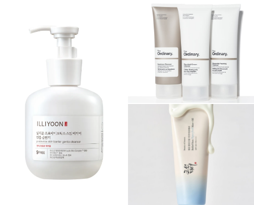 Lazy girl skin care cover photo collage