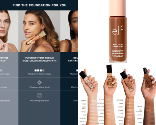 My favorite beauty recs cover photo collage