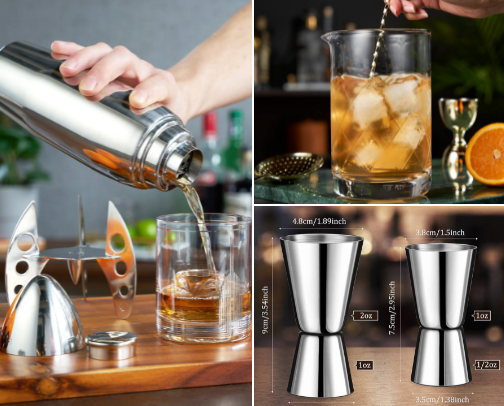 Must-Have Bar Tools for Cocktail Enthusiasts cover photo collage