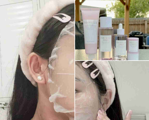 Micro needling skincare that gets the job done!! cover photo collage