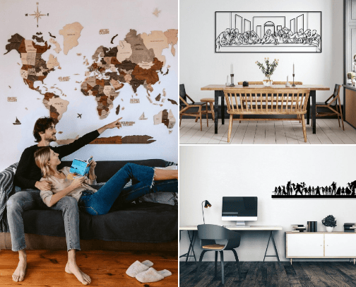 Wall DECORATION cover photo collage