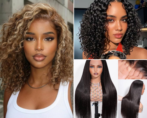 BEST AMAZON WIGS 💕✨ cover photo collage