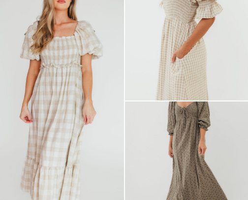 Natural Fiber clothing cover photo collage