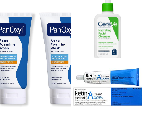 Skincare for glass skin cover photo collage