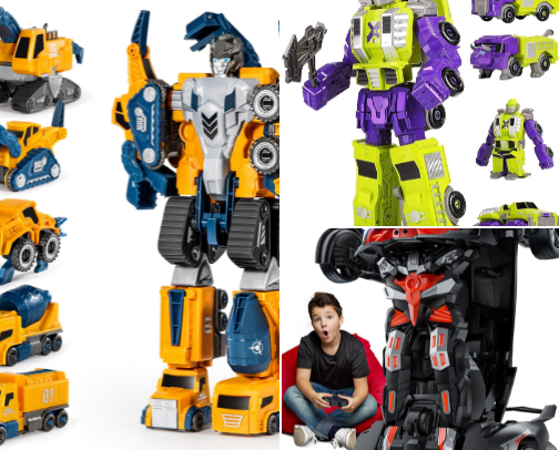 functional toys cover photo collage