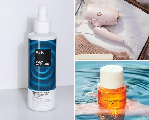 beauty i'm obsessed with (hair care, fragrance, cosmetics, skin care) cover photo collage