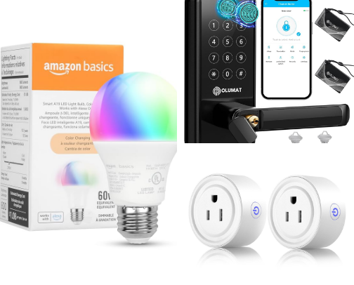 Smart Home Devices for Smarter Living! cover photo collage