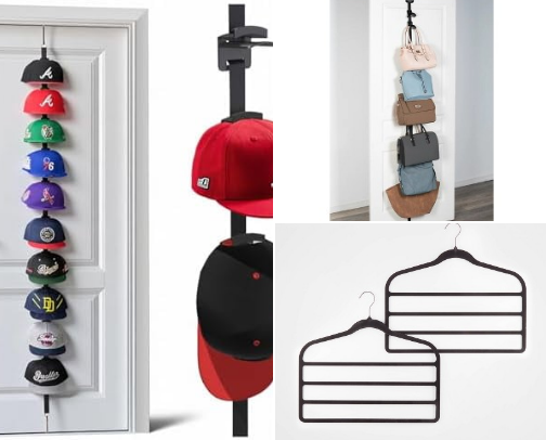 Small bedroom closet organization cover photo collage