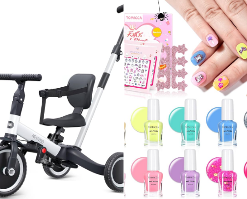 Toddler things cover photo collage