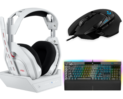 Men's Gaming Setup⚡🎮 cover photo collage