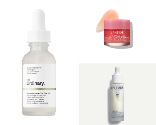 skincare cover photo collage