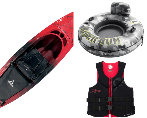 Outdoor Recreation: Fun for Summer and Winter cover photo collage