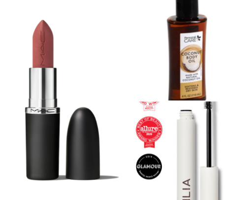 my go-to beauty recs 💋💄🪩 cover photo collage