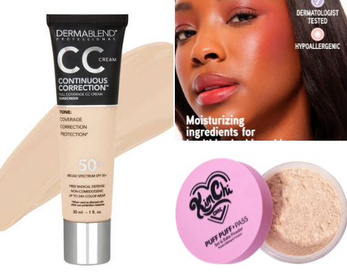 Makeup I'm wearing cover photo collage