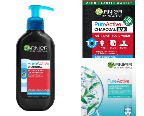 Skin care cover photo collage