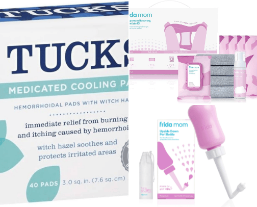 Postpartum Essentials cover photo collage