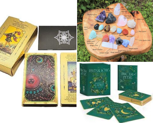 Witchy essentials cover photo collage
