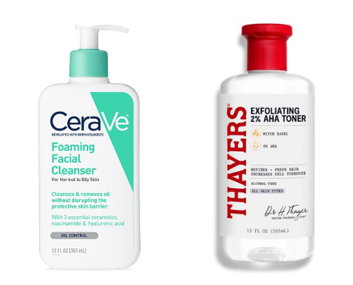 Face products cover photo collage