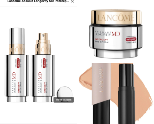Lancôme Fever & Obsession. cover photo collage