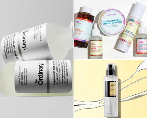 Skin care cover photo collage